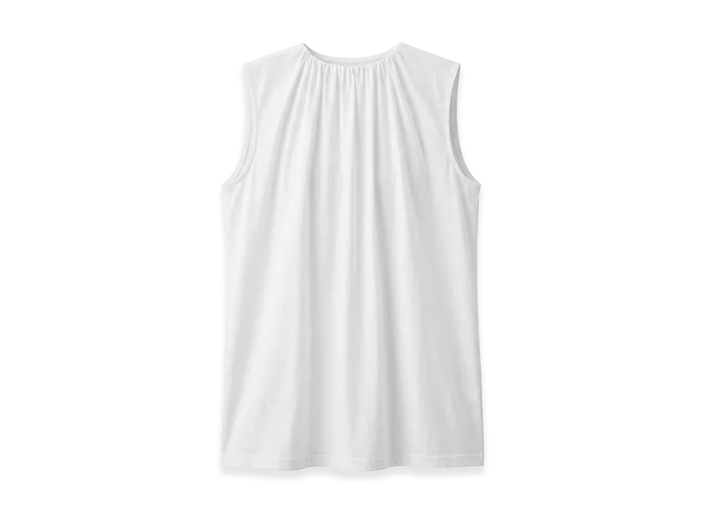MM6 Maison Margiela Women's Elastic Tunic "White"