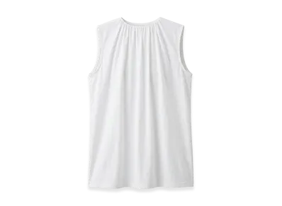 MM6 Maison Margiela Women's Elastic Tunic "White"