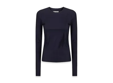 MM6 Maison Margiela Women's Long-Sleeved Top "Black"