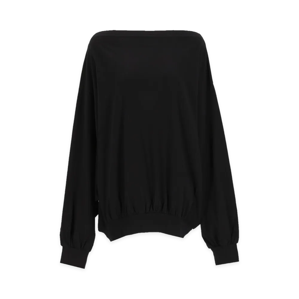 MM6 Maison Margiela Women's Oversized Sweater "Black"