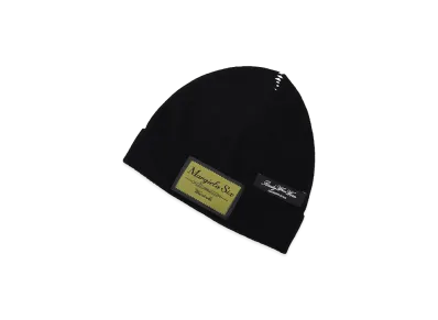 MM6 Maison Margiela Ribbed Beanie "Black"
