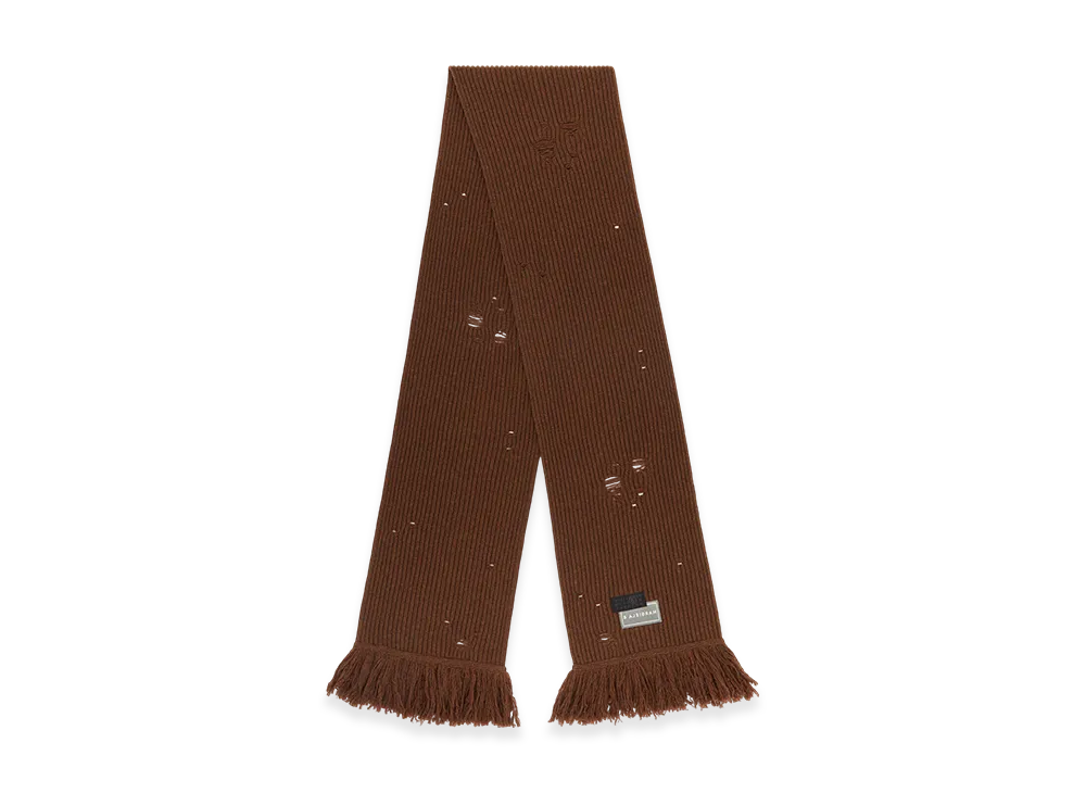 MM6 Maison Margiela Wool Scarf "Brown"