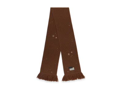 MM6 Maison Margiela Wool Scarf "Brown"
