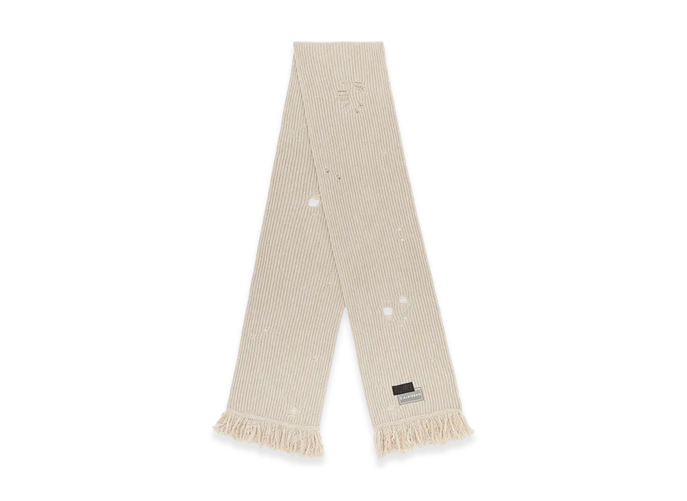 MM6 Maison Margiela Wool Scarf "Nude"