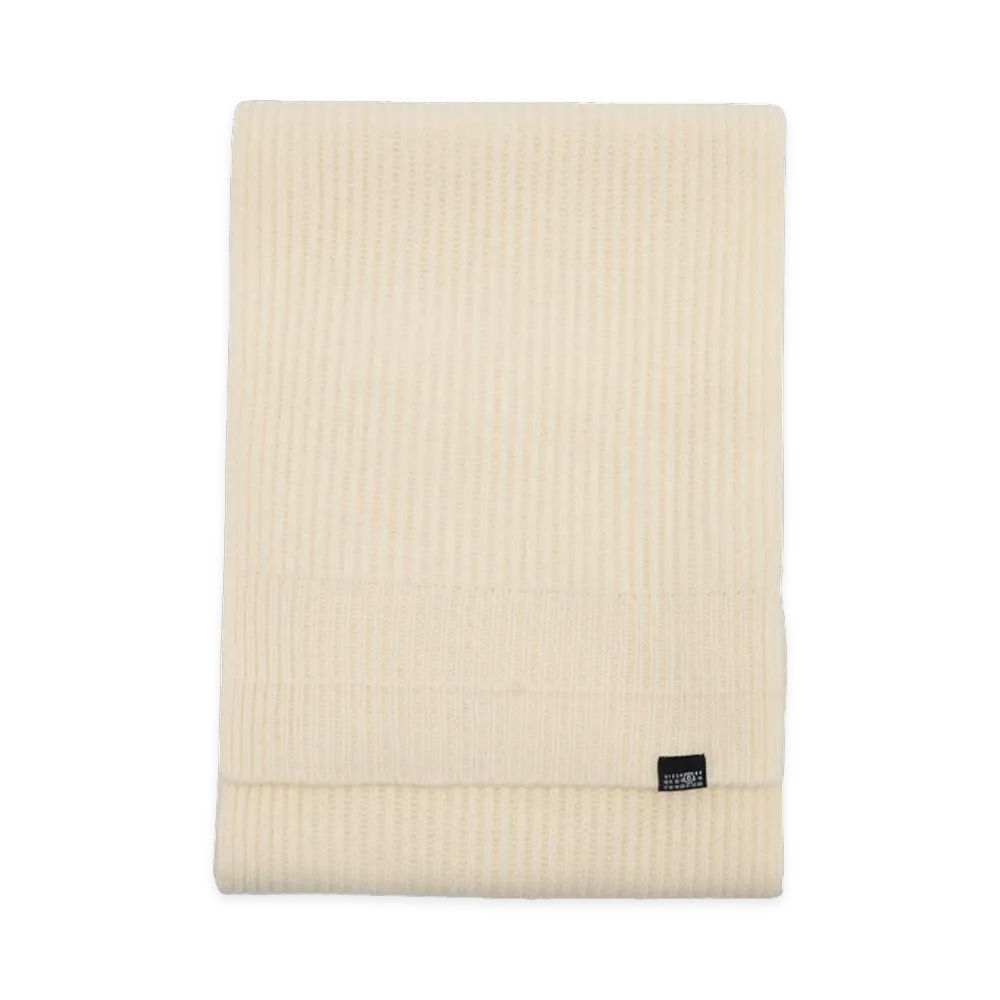 MM6 Maison Margiela Wool Scarf "White"
