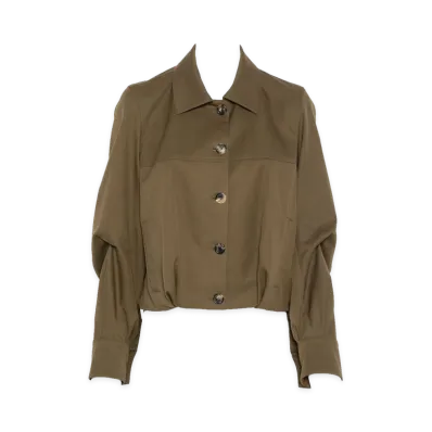 LOEWE Women's Jackets Kaki "Khaki"