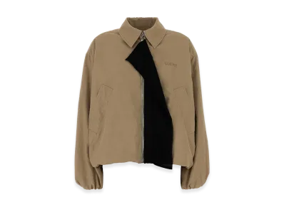 LOEWE Women's Polyester Jacket "Light Beige"