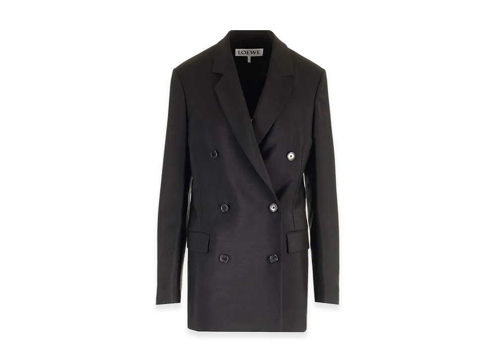 LOEWE Women's Double-Breasted Tailored "Black"
