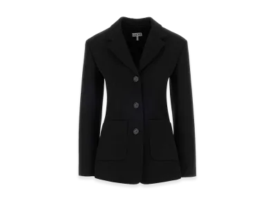 LOEWE Women's Wool Blend Blazer "Black"
