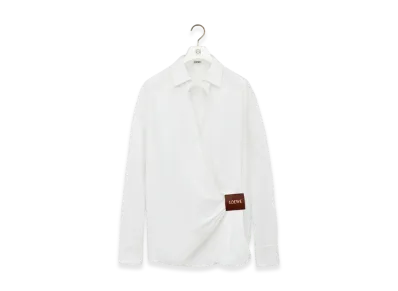 LOEWE Draped Shirt "White"