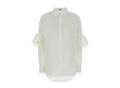 LOEWE Women's Cotton Shirt "White"