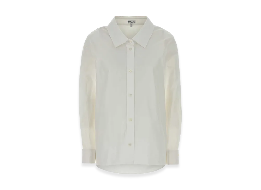 LOEWE Women's Poplin Shirt "White"