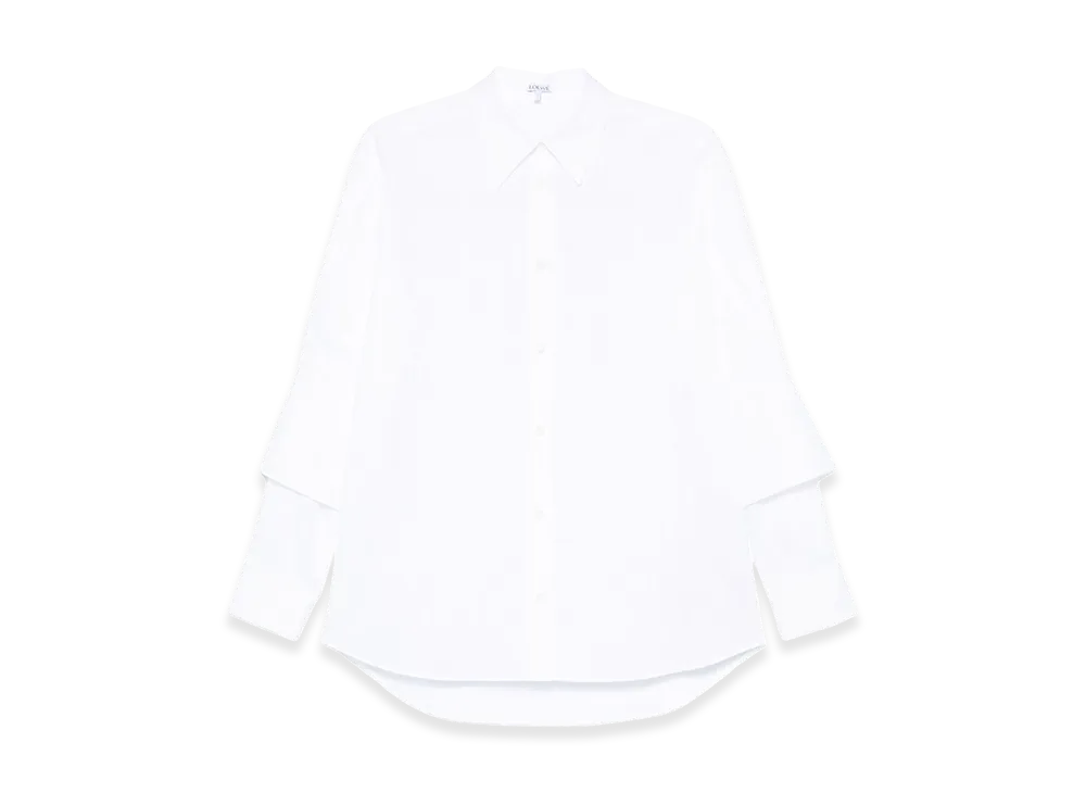 LOEWE Women's Cotton Shirt "White"