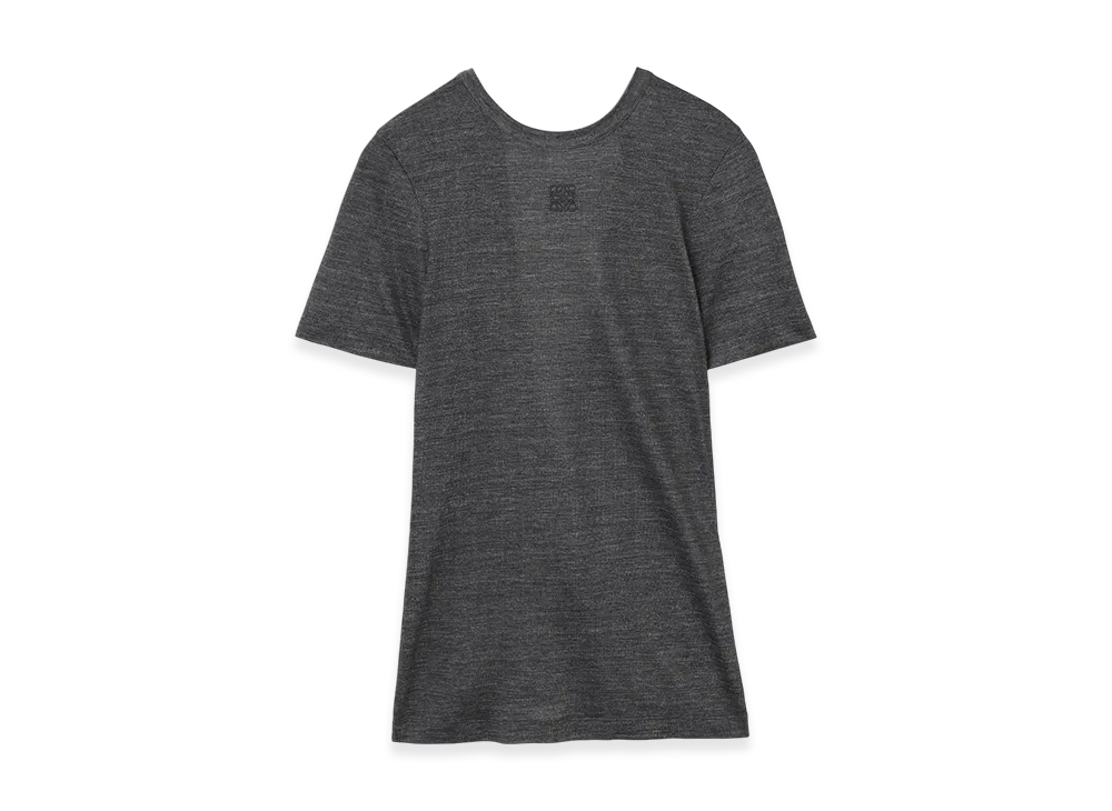 LOEWE Women's Crew-Neck T-Shirt "Charcoal"