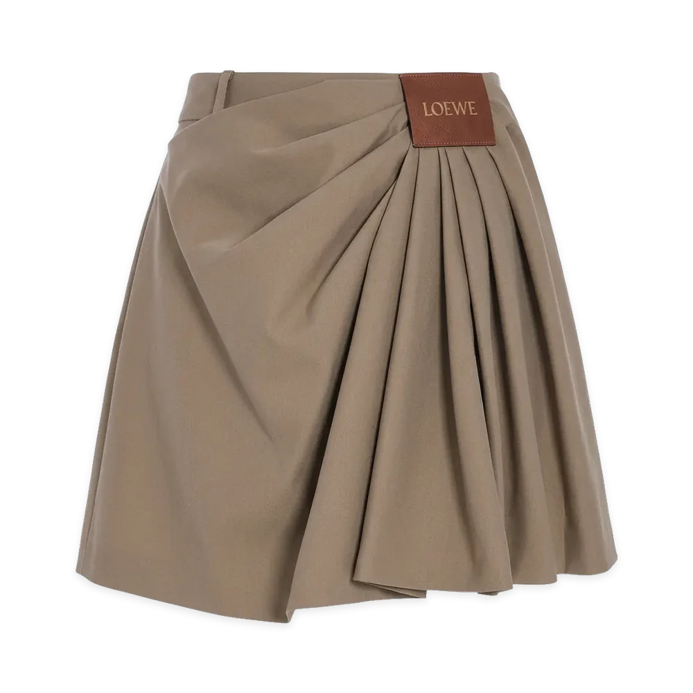 LOEWE Women's Skirts "Khaki"