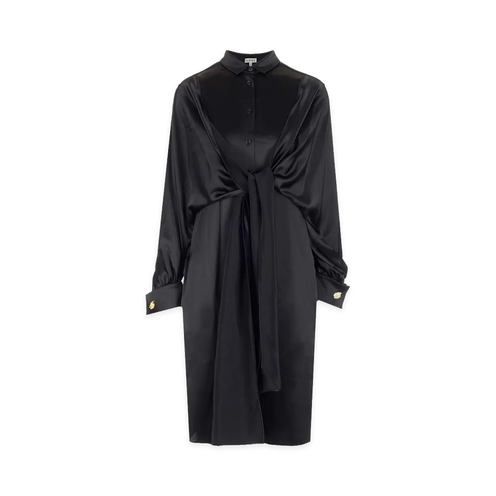 LOEWE Women's Knot Dress "Black"