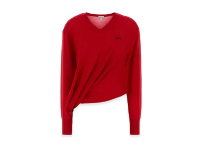 LOEWE Women's Wool Blend Sweater "Yellow"