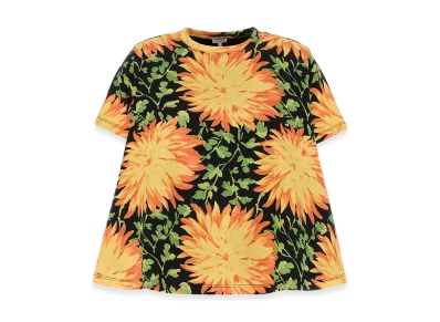 LOEWE Women's Printed Cotton Blend Tee "Multicolor"