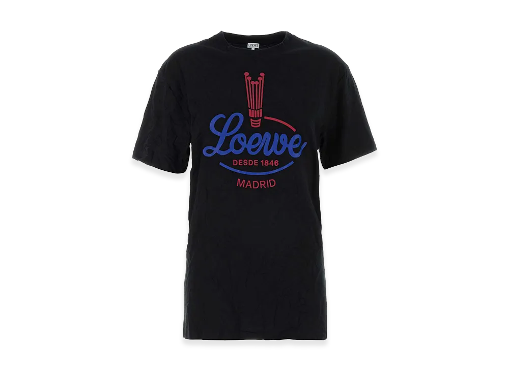 LOEWE Women's Jersey Tee "Black"