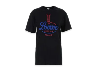 LOEWE Women's Jersey Tee "Black"