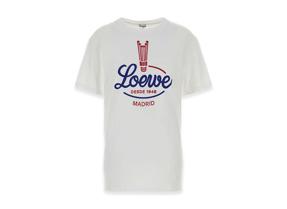 LOEWE Women's Jersey Tee "White"