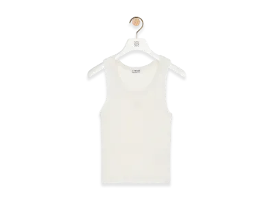 LOEWE Anagram Tank Top "Soft White"