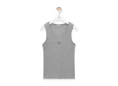 LOEWE Anagram Tank Top "Grey Melange"