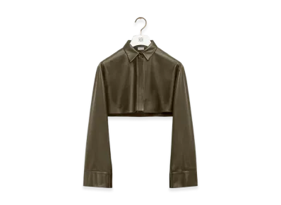 LOEWE Cropped Shirt "Tea Dust Glaze"