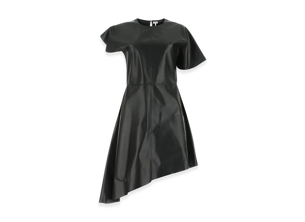 LOEWE Women's Asymmetric Dress "Black"