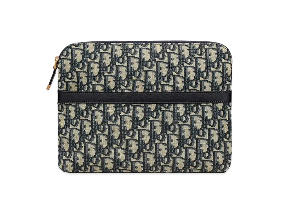 ディオール トラベル キット ディオール オブリーク ジャカード "ブルー" S5476CTZQ_M928