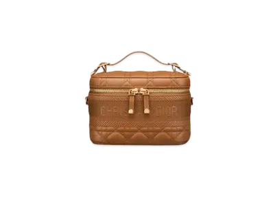 Dior Small Diortravel Vanity Case "Brown"