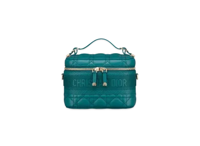 Dior Small Diortravel Vanity Case "Blue"