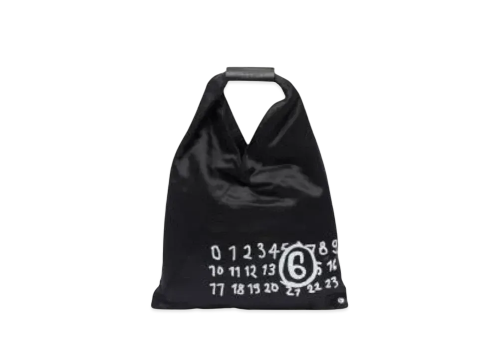 MM6 Maison Margiela Small Japanese Handbag In Viscose "Black"