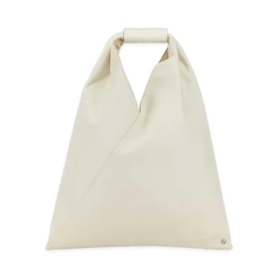 MM6 Maison Margiela Women's Synthetic Leather Small Japanese Handbag "White"