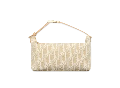 Dior Medium DiorTravel Nomad Pouch Dior Oblique Jacquard "Natural"
