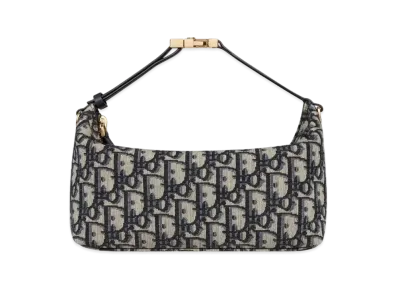 Dior Medium Travel Nomad Pouch Dior Oblique Jacquard "Blue"