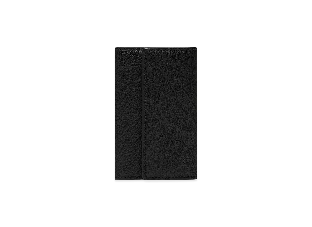 Maison Margiela Leather Keyring Case "Black"