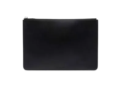 Maison Margiela Two Tone Leather Four Stitches Pouch "Black"