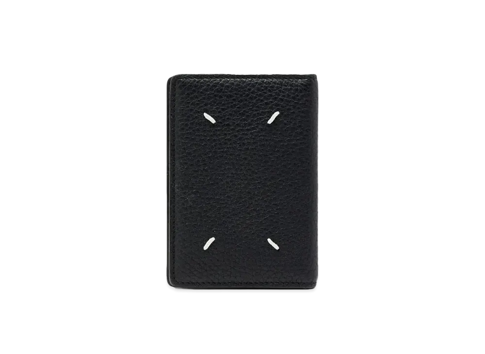 Maison Margiela Leather Bi-fold Card Holder "Black"
