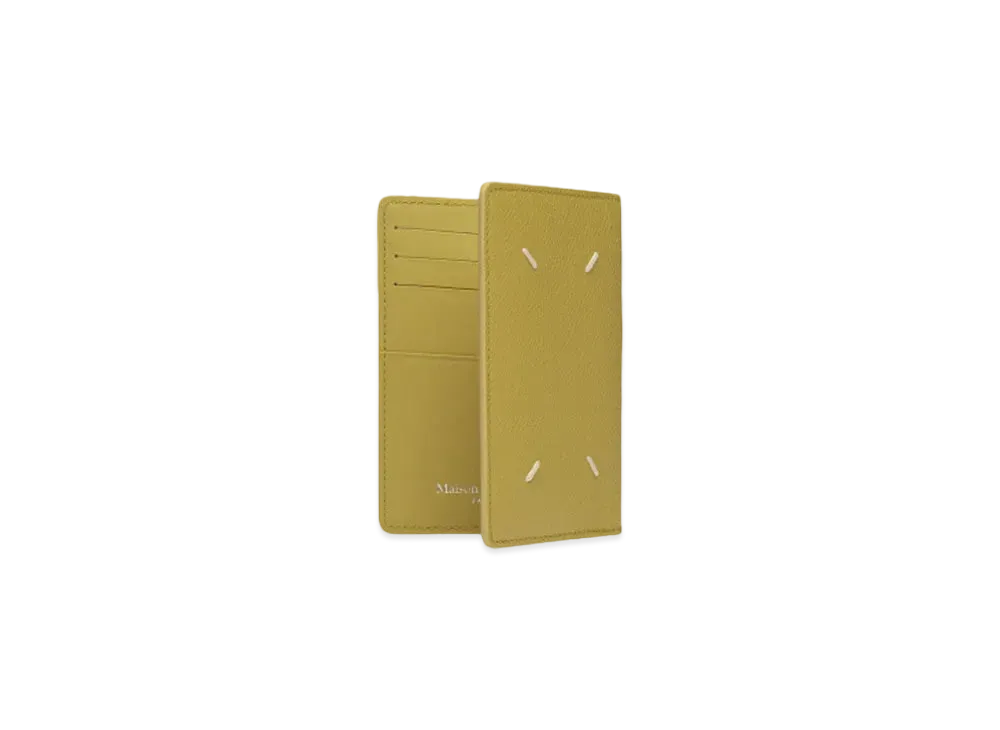Maison Margiela Four Stitch Card Holder "Linden Green"
