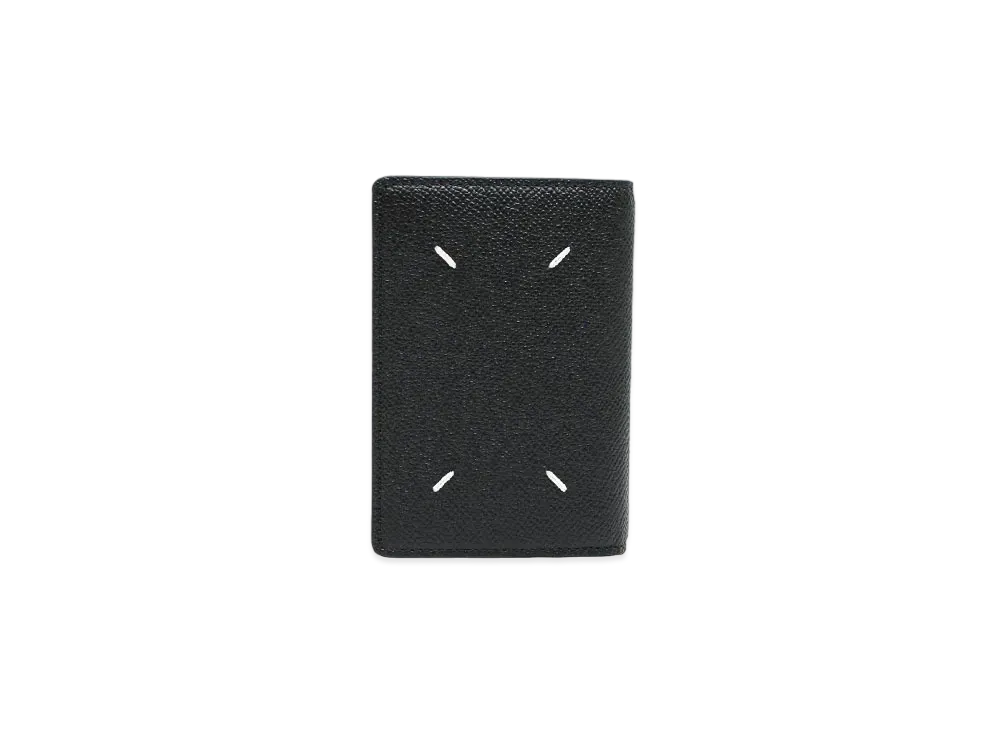 Maison Margiela Leather Bi-fold Card Holder "Black"