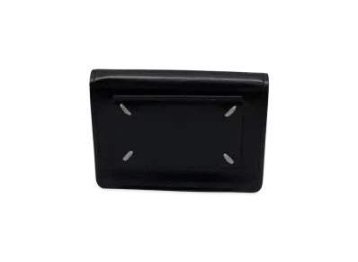Maison Margiela Leather Compact Pouch Card Case "Black"