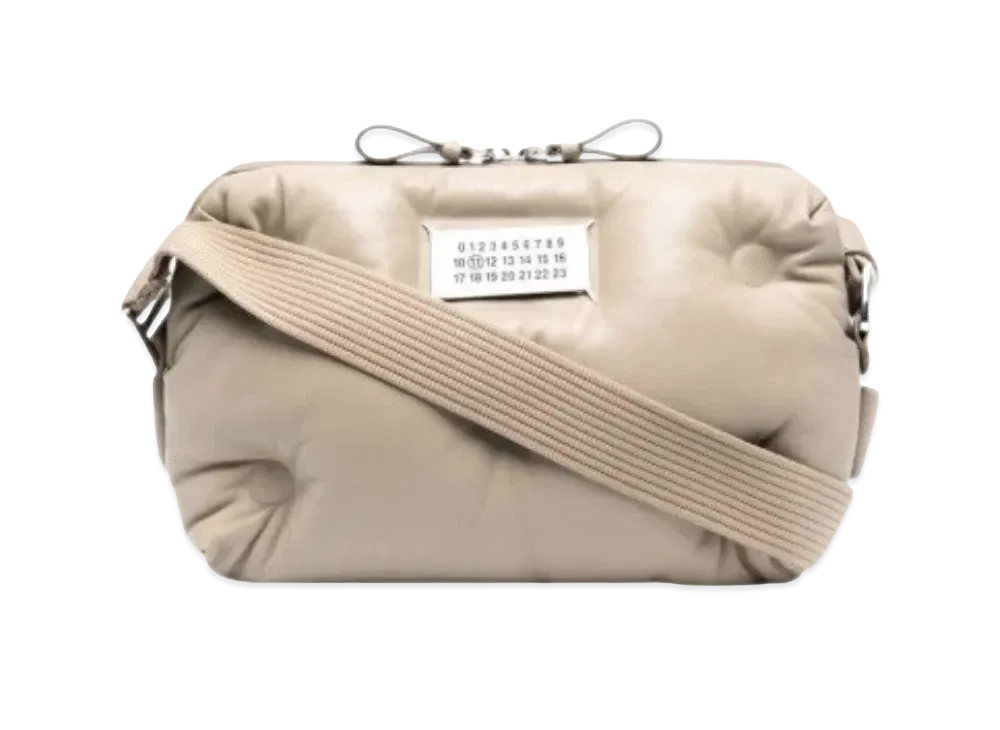 Maison Margiela Glam Slam Leather Shoulder Bag "Bleach"