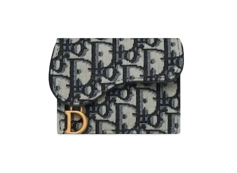 Dior Card Holder "Blue"