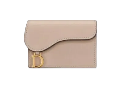 Dior Card Holder "Hazelnuts"