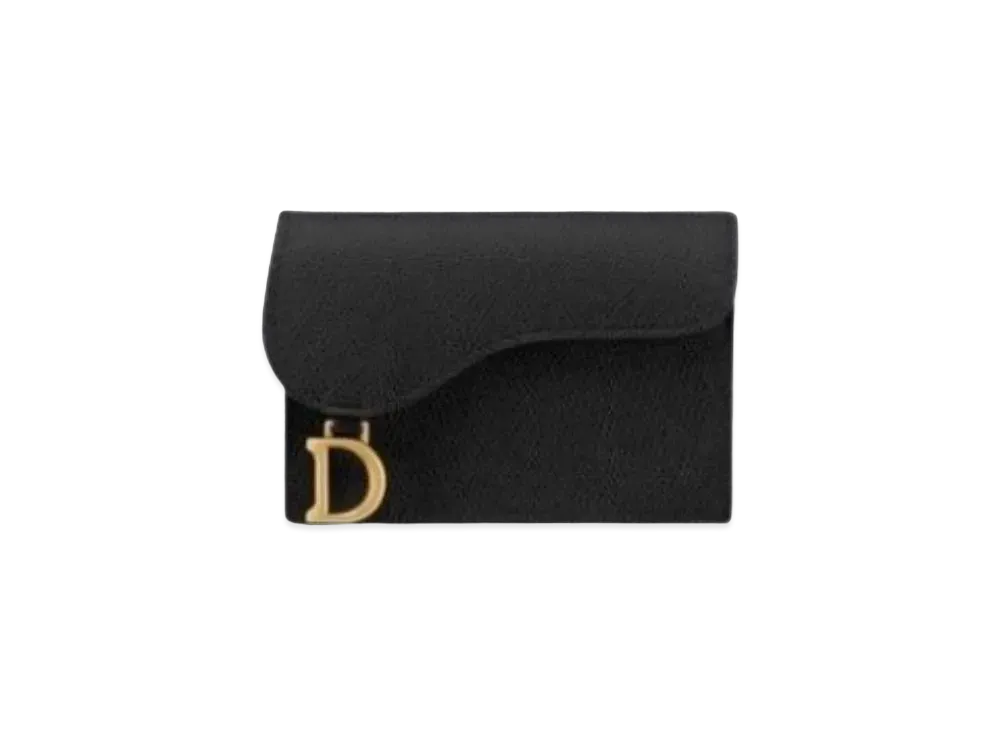ディオール サドルフラップカードホルダー "ブラック" S5611CWVG_M900