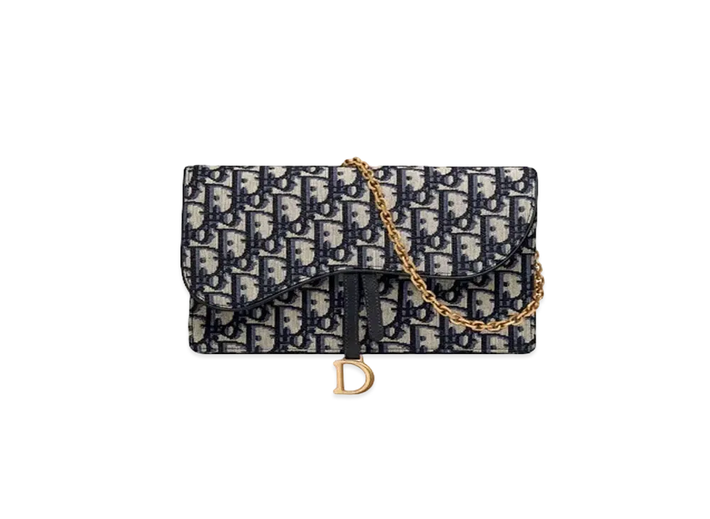 Dior Saddle Pouch "Blue"
