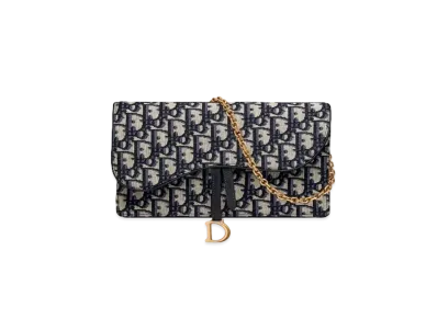 Dior Saddle Pouch "Blue"