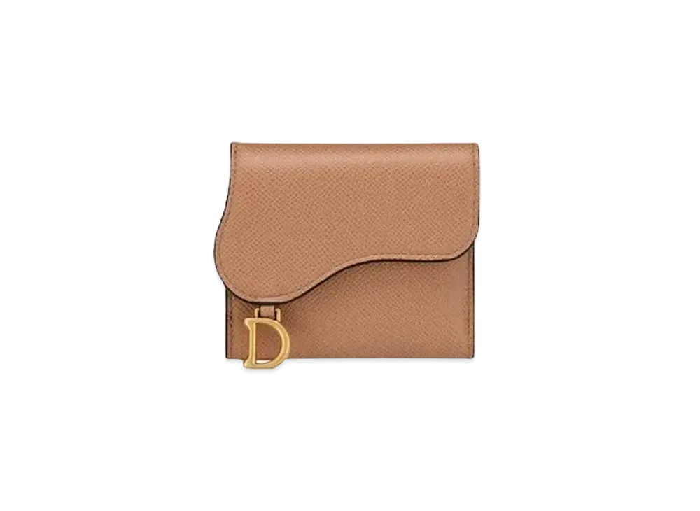 Dior Saddle Lotus Wallet "Beige"