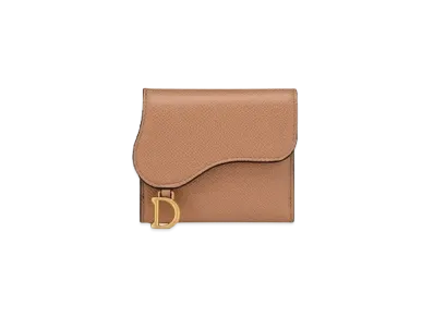 Dior Saddle Lotus Wallet "Beige"